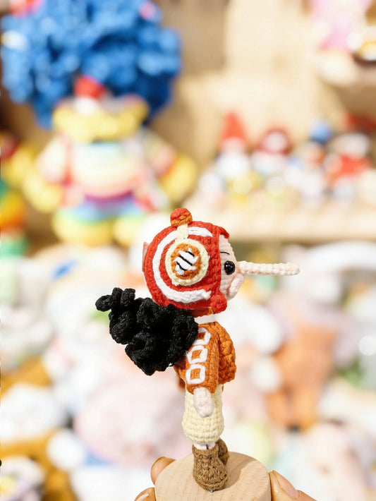Handmade Crochet Usopp Doll