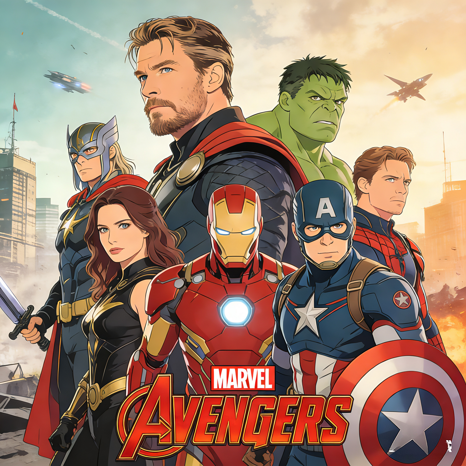 Marvel series pendant