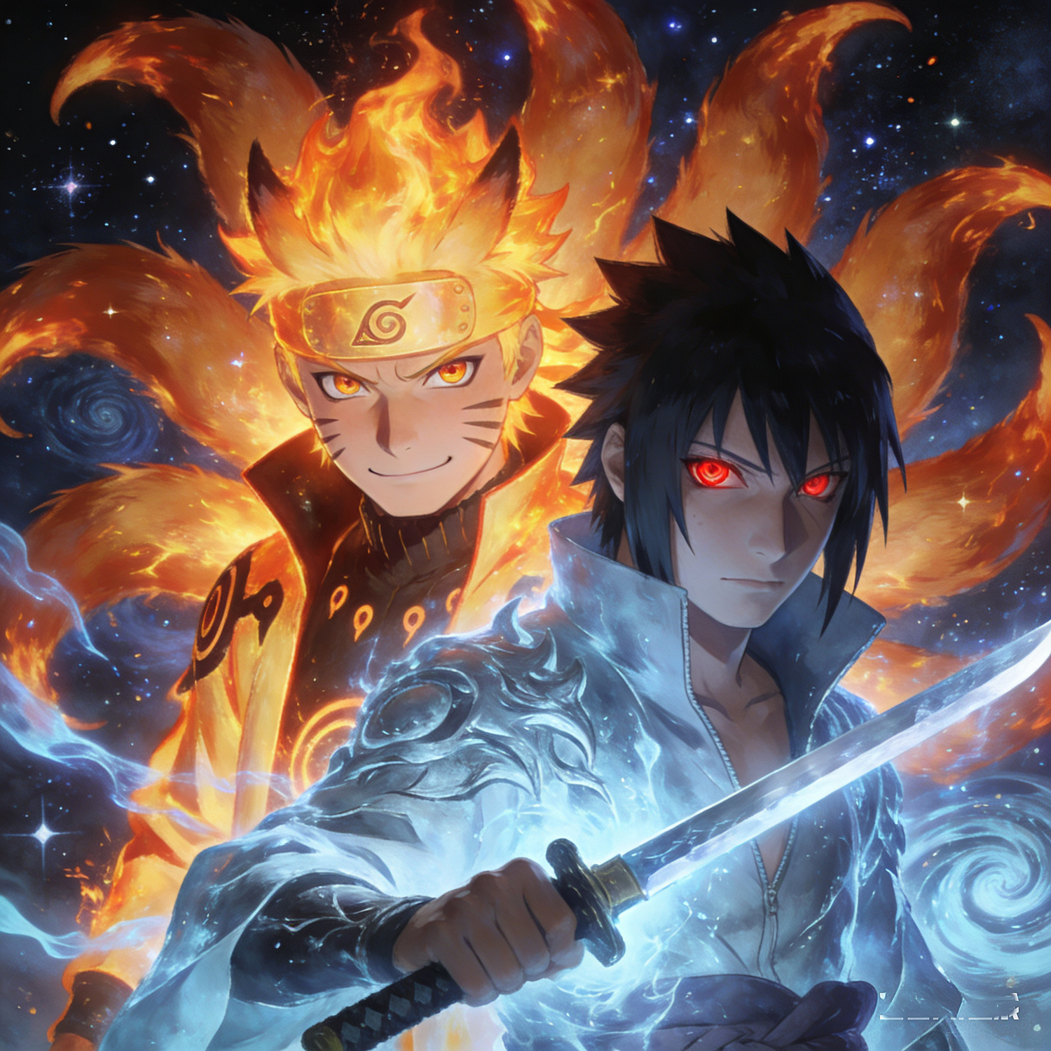 Naruto series keychain