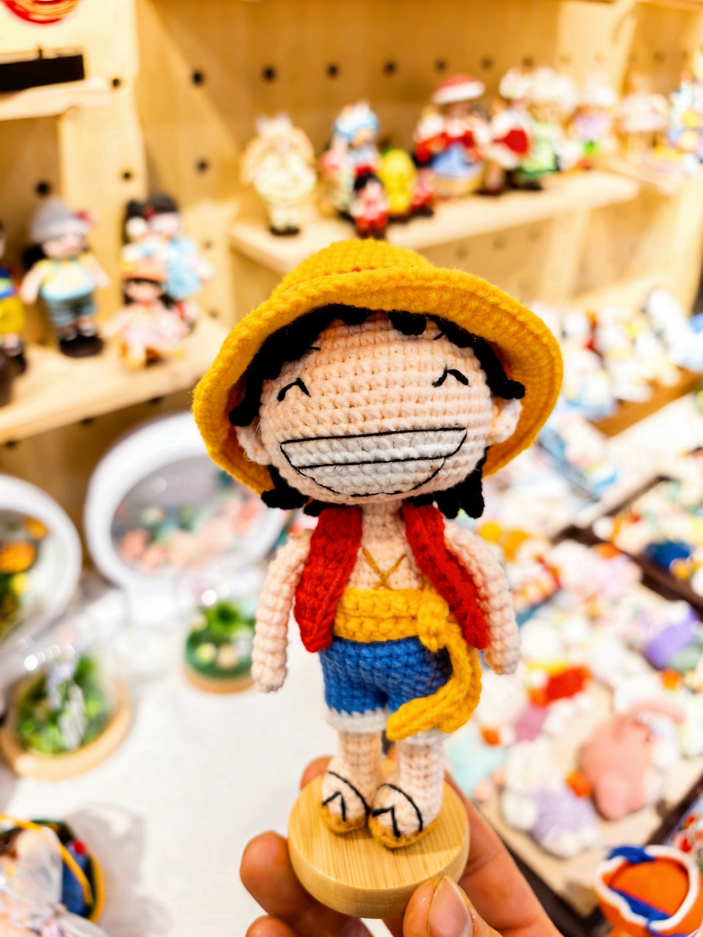 Handmade One Piece Luffy Plush