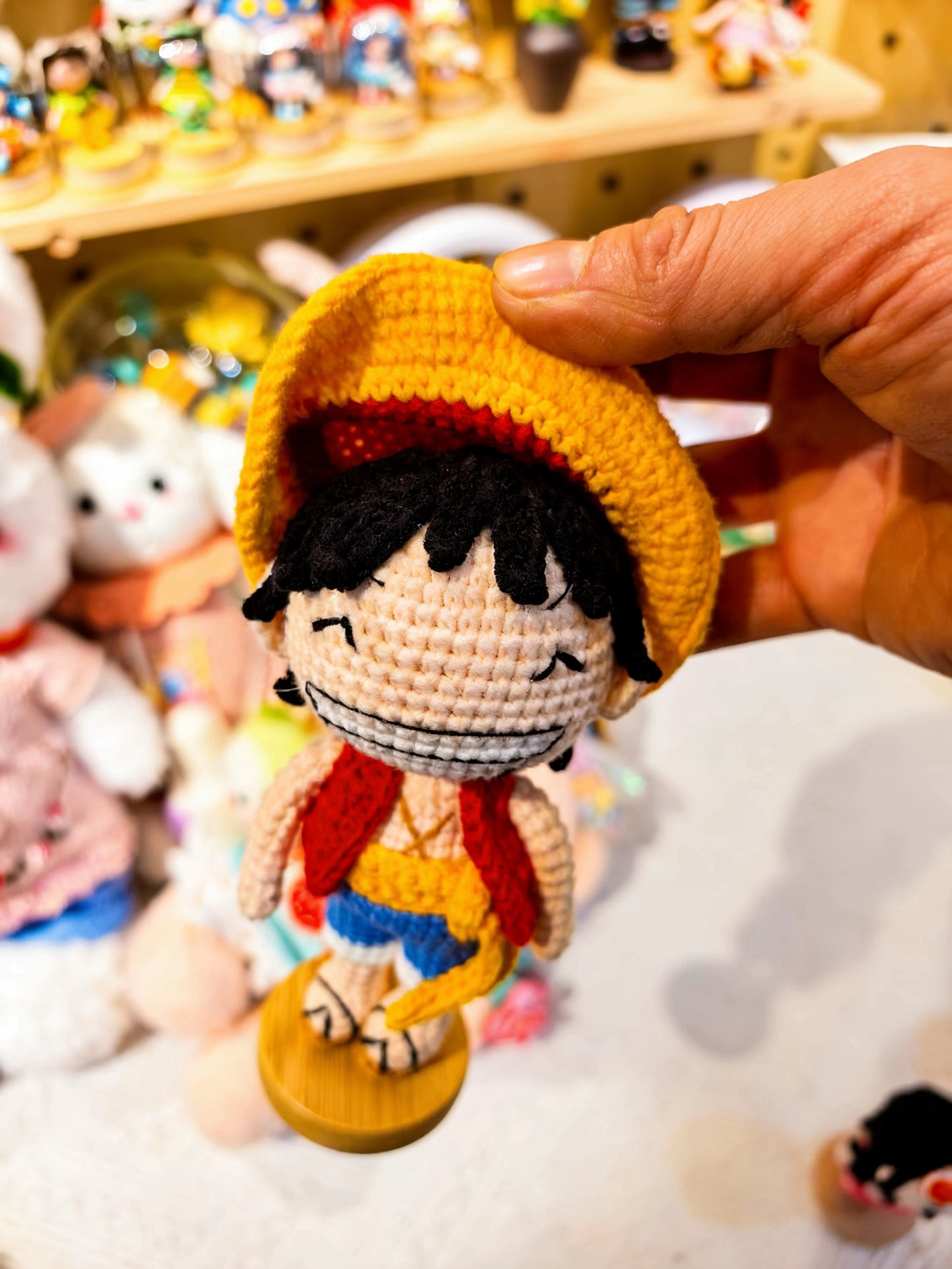 Handmade One Piece Luffy Plush