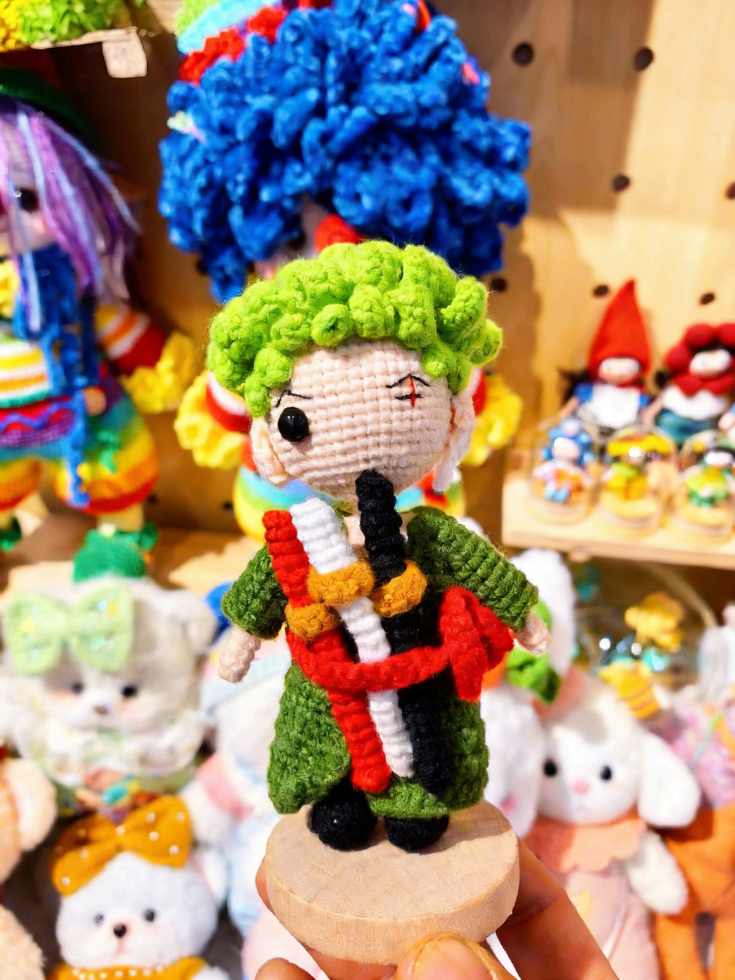 Handmade Zoro anime doll