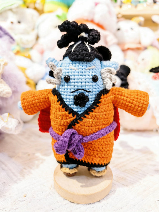 One Piece Sea Knight Jinbe Handmade Crochet Doll