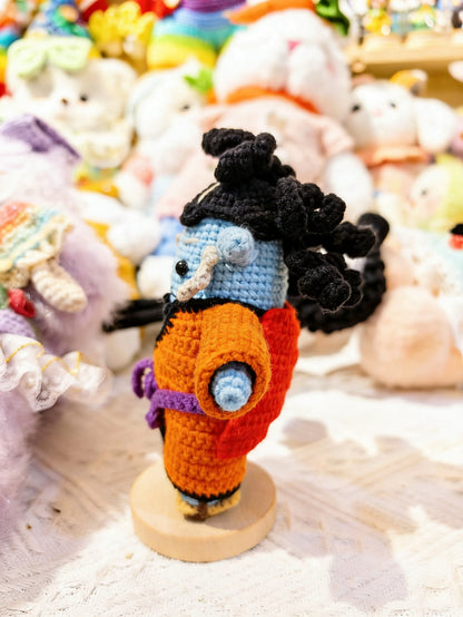 One Piece Sea Knight Jinbe Handmade Crochet Doll