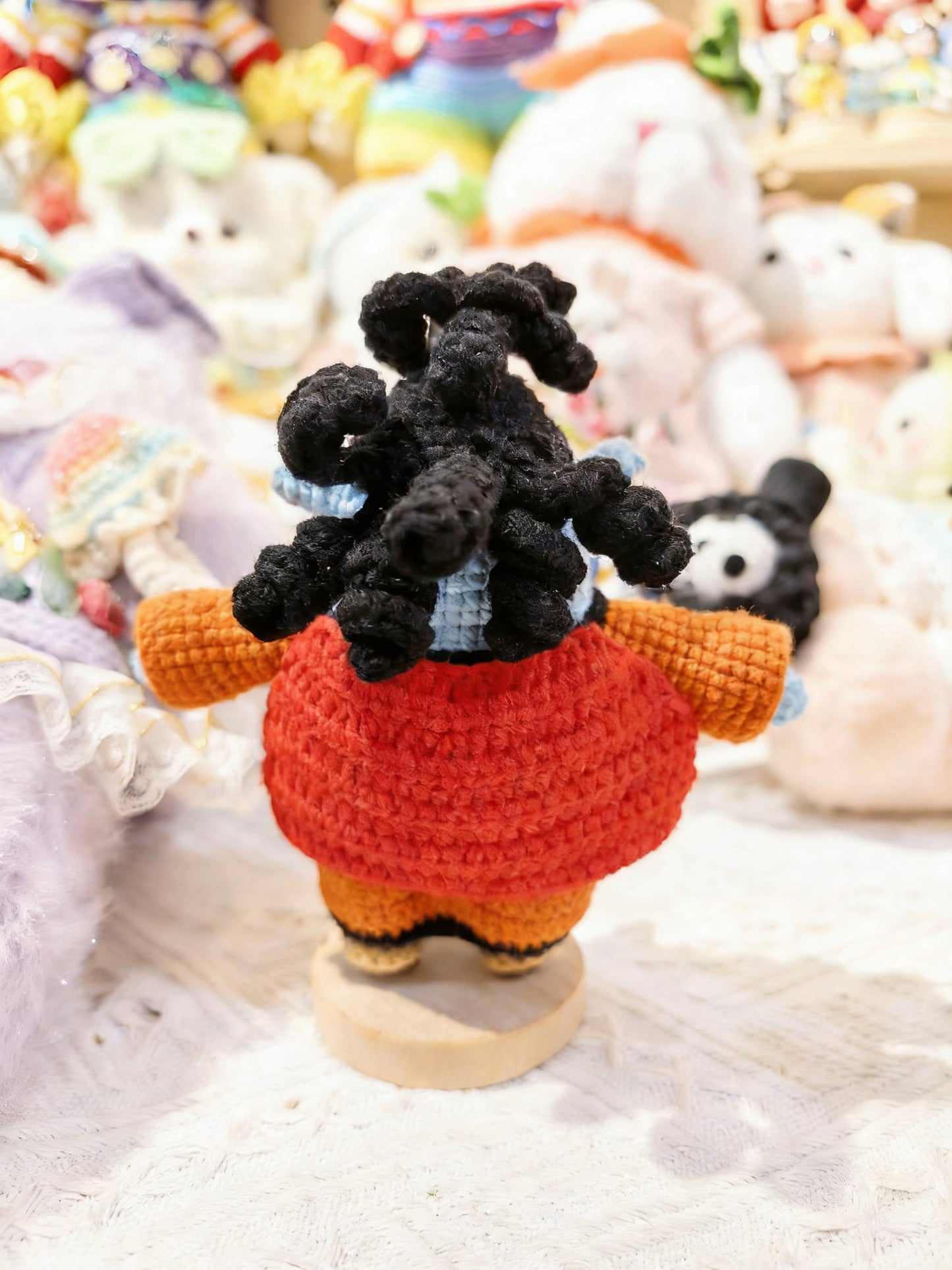 One Piece Sea Knight Jinbe Handmade Crochet Doll