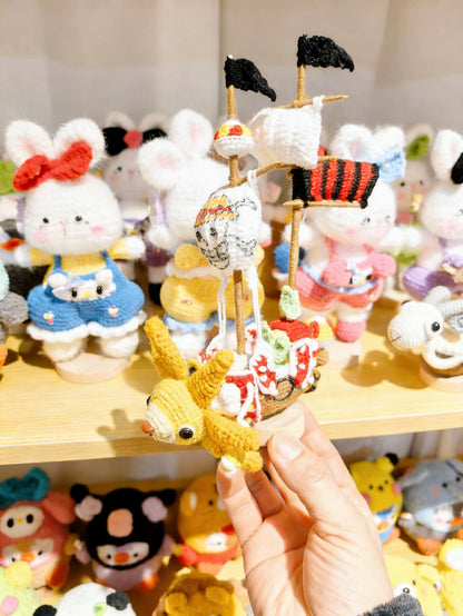 Handmade Crochet Sunny Model