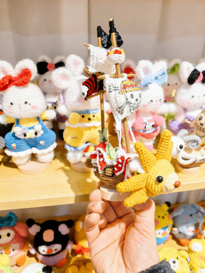 Handmade Crochet Sunny Model