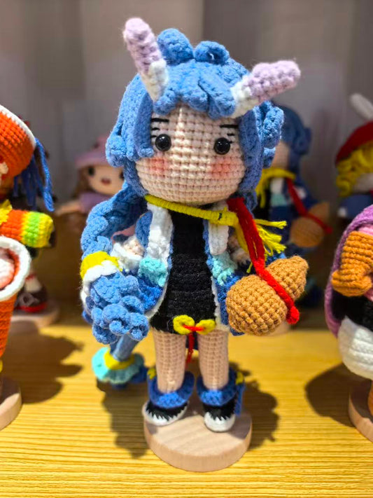 Little Dragon Creative Crochet Ornament