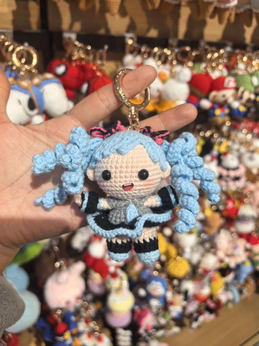 Chibi-style Cute Girl Bag Charm