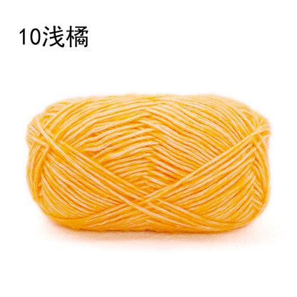 Xuefei Ermeng Xiaoxian sprayed wool yarn baby cotton thread wool thread handmade DIY crochet crochet, wool ball
