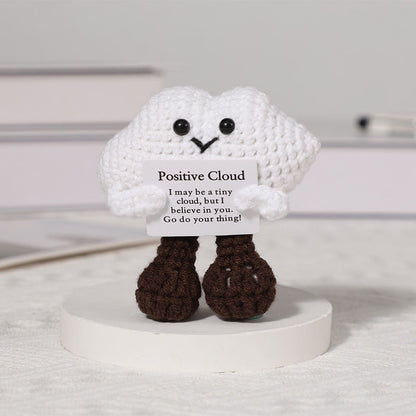 Handmade knitted dolls finished crocheted wool dolls ornaments knitted dolls trinkets wholesale