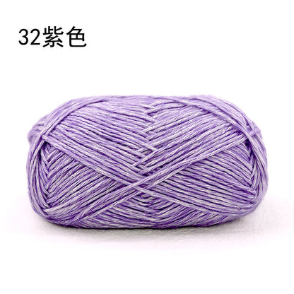 Xuefei Ermeng Xiaoxian sprayed wool yarn baby cotton thread wool thread handmade DIY crochet crochet, wool ball