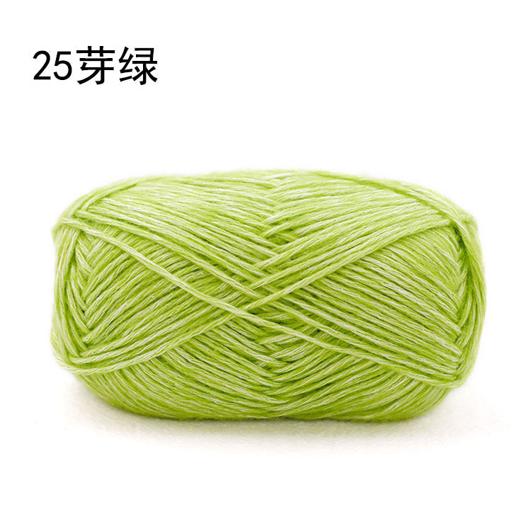 Xuefei Ermeng Xiaoxian sprayed wool yarn baby cotton thread wool thread handmade DIY crochet crochet, wool ball