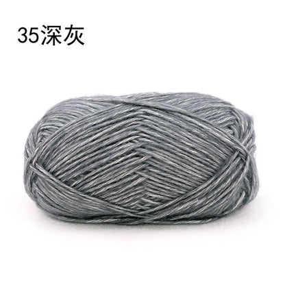 Xuefei Ermeng Xiaoxian sprayed wool yarn baby cotton thread wool thread handmade DIY crochet crochet, wool ball