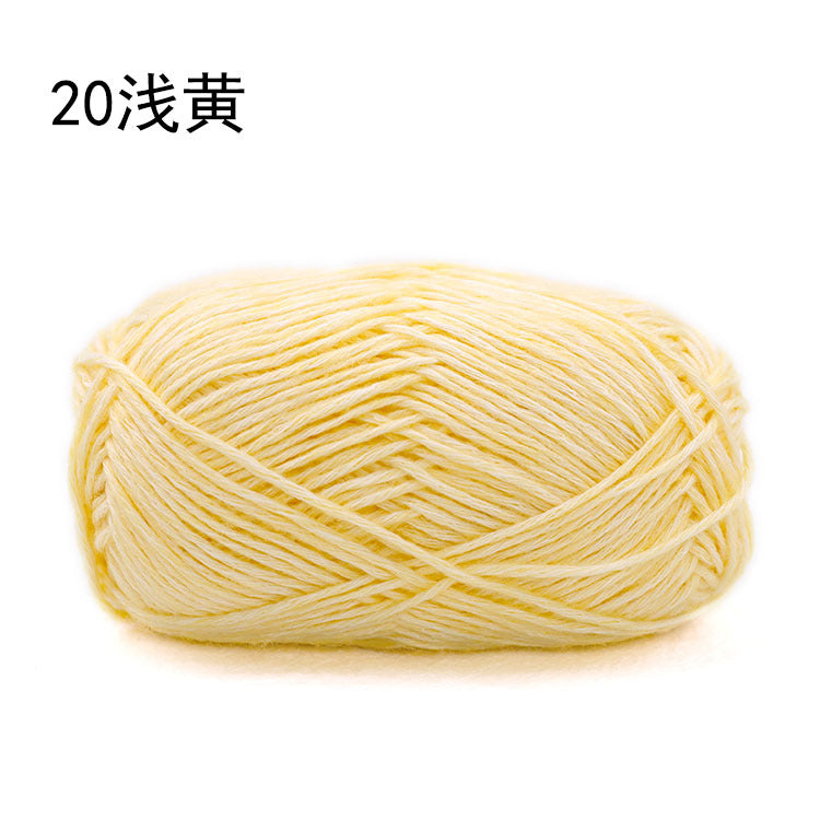 Xuefei Ermeng Xiaoxian sprayed wool yarn baby cotton thread wool thread handmade DIY crochet crochet, wool ball