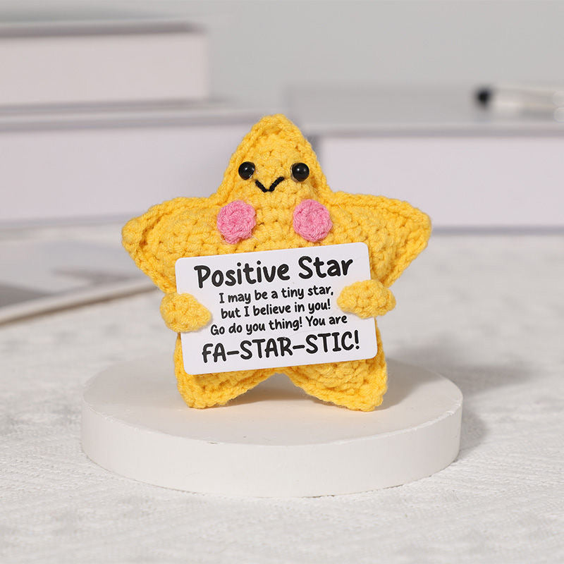 Handmade knitted dolls finished crocheted wool dolls ornaments knitted dolls trinkets wholesale