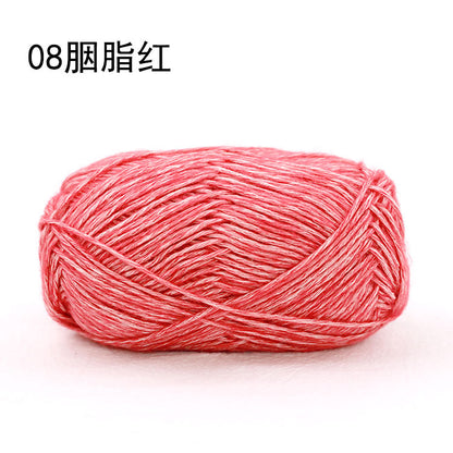 Xuefei Ermeng Xiaoxian sprayed wool yarn baby cotton thread wool thread handmade DIY crochet crochet, wool ball