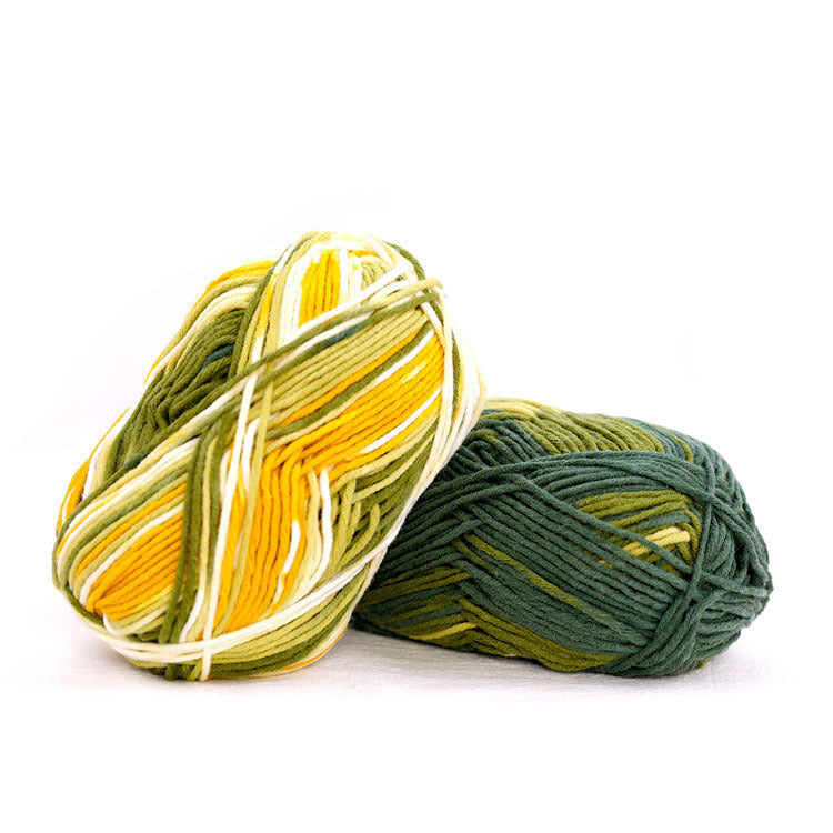Sheffield 8-strand hand-woven thread, long section, spray some wool, hand-woven DIY scarf, shawl crochet, thick wool ball