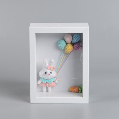 Handmade knitted dolls finished crocheted wool dolls ornaments knitted dolls trinkets wholesale