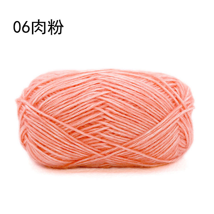 Xuefei Ermeng Xiaoxian sprayed wool yarn baby cotton thread wool thread handmade DIY crochet crochet, wool ball