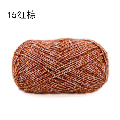 Xuefei Ermeng Xiaoxian sprayed wool yarn baby cotton thread wool thread handmade DIY crochet crochet, wool ball
