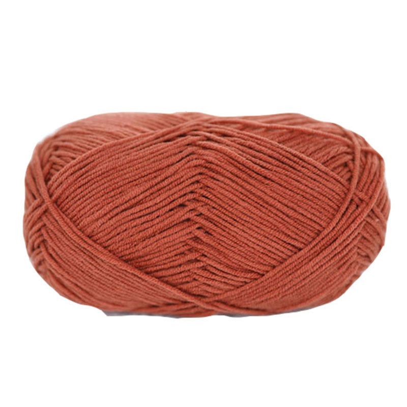 Sheffier cute baby milk cotton thread four strands milk cotton wool DIY hand-woven thread doll thread cotton thread
