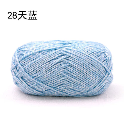 Xuefei Ermeng Xiaoxian sprayed wool yarn baby cotton thread wool thread handmade DIY crochet crochet, wool ball
