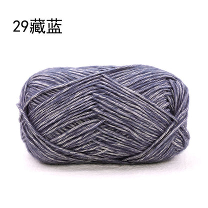 Xuefei Ermeng Xiaoxian sprayed wool yarn baby cotton thread wool thread handmade DIY crochet crochet, wool ball