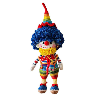 Sheffield wool crocheted finished crochet dumpling hand-knitted doll crocheted large creative DIY doll piece