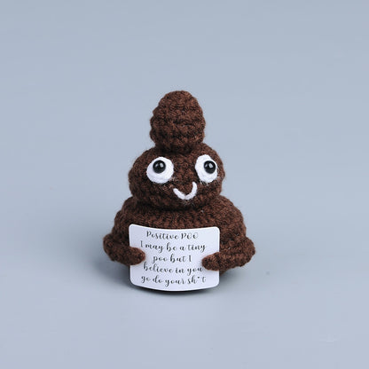 Handmade knitted dolls finished crocheted wool dolls ornaments knitted dolls trinkets wholesale