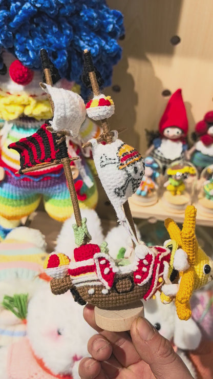 Handmade Crochet Sunny Model