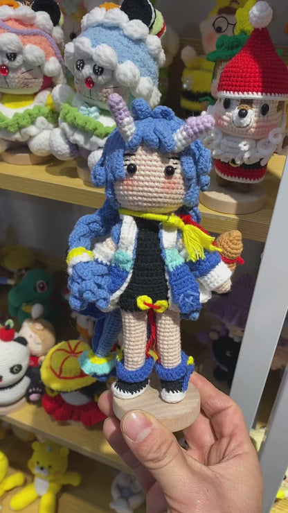 Little Dragon Creative Crochet Ornament