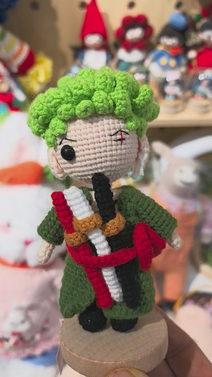 Handmade Zoro anime doll