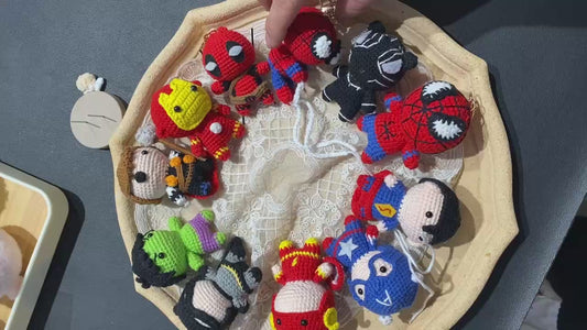 Marvel Series Keychain Figurine