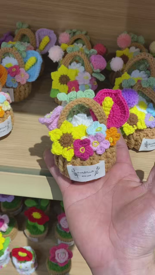 Handwoven Flower Ornament