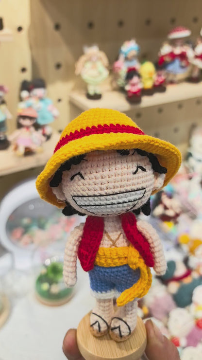 Handmade One Piece Luffy Plush